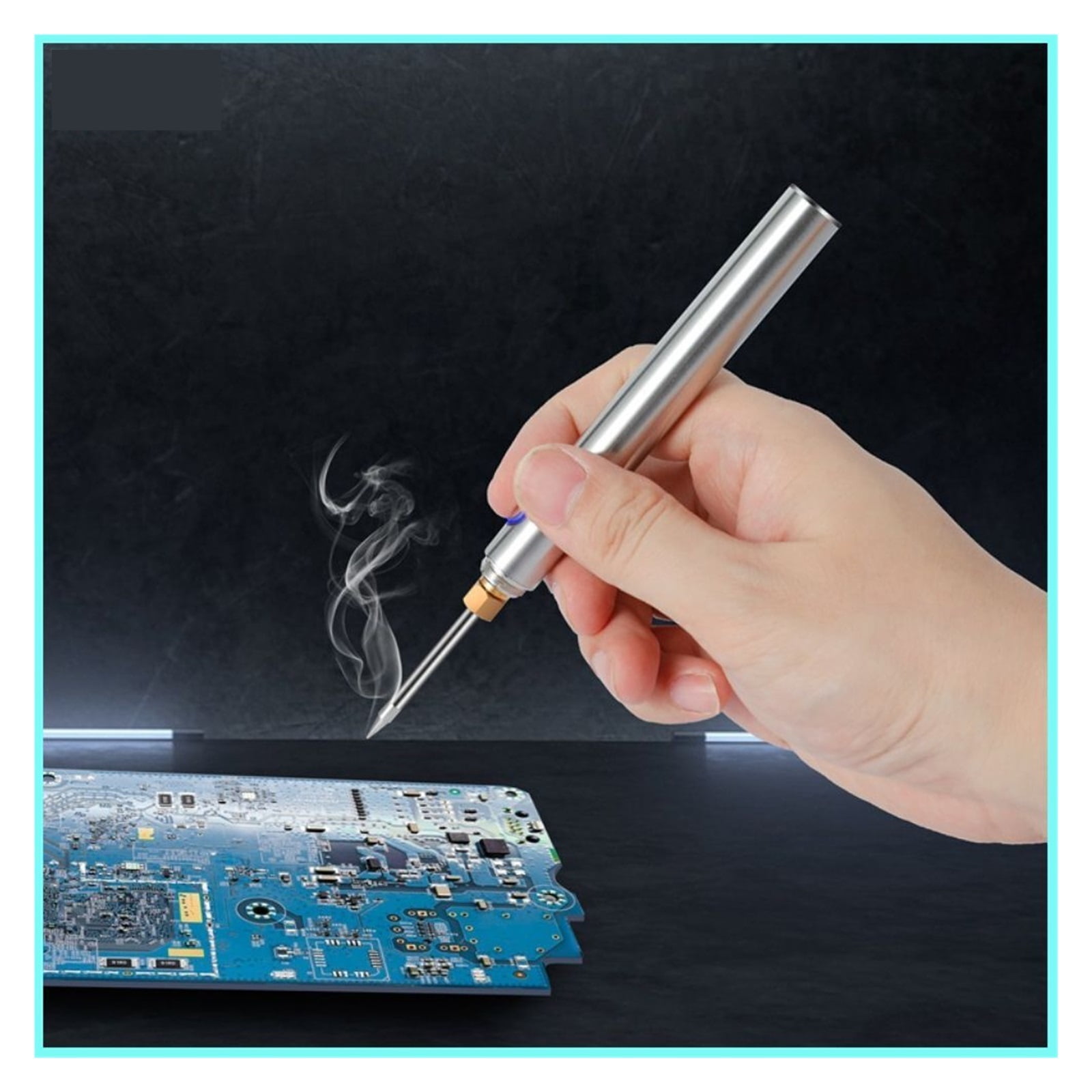 Wireless Soldering Iron Tool Set, Portable USB Rechargeable Welding Pen ,Home Welding Solder Repair Pen Electric Heating Tools ,Portable