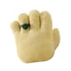 thumbnail image 2 of Adorno de almohada de peluche, almohadas decorativas gruesas, almohada con forma de mano, almohada rellena Amarillo, 2 of 9