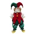 thumbnail image 1 of Muñeco de payaso navideño, decoraciones navideñas, recuerdos de fiesta, diseño de escena, figura navideña Payaso sentado, 1 of 9