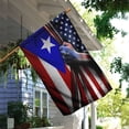 thumbnail image 5 of Flags-Puerto Rican American Flag DBX1694F, House Flag (29.5" x 39.5")-USA House Garden Flags Premium Polyester-Decorative Outdoor Flags, 5 of 5