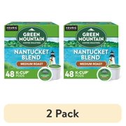 (2 pack) Green Mountain Coffee Roasters, Nantucket Blend Medium Roast K-Cup Coffee Pods, 48 Count
