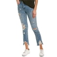 thumbnail image 1 of [Blank NYC] Jeans ajustados The Rivington Bohemian Rap City para mujer, azul, 32, 1 of 2