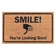 thumbnail image 1 of Calloway Mills 105951729 17 x 29 in. Looking Good Rectangular Doormat, Natural & Black, 1 of 1