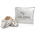 thumbnail image 4 of Talaria Women's Premium Foldable Flats with Pouch 6 Silver, 4 of 4