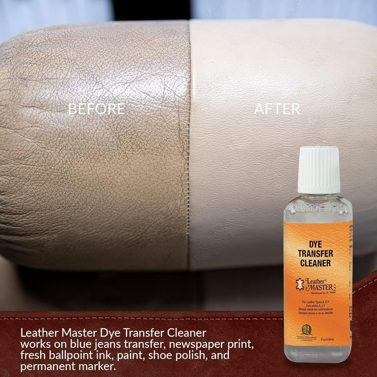 Ink And Stain Remover For Leather - Dye Transfer Remover