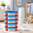 thumbnail image 2 of Baby Breeze Diaper Pail Refills, 5 Pk, 1400 Ct, 2 of 9