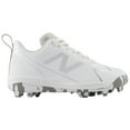 thumbnail image 2 of New Balance Youth Romero Duo TPU Molded Softball Cleats White/Silver 10.5, 2 of 6