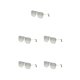 thumbnail image 1 of Gafas de sol cuadradas Minnieouse para mujer multicolores de resina, 1 of 6