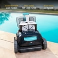 thumbnail image 6 of Dolphin (2025 Model) Liberty 200 Cordless Automatic Robotic Pool Vacuum Cleaner, Inductive Charging, Wall Climbing Scrubber, Ideal for In-Ground Pools up to 33 FT in Length, 6 of 9