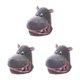 thumbnail image 3 of Guardurnaity Cartoon Plush Animals Hippo Hood Hat Costume Headdress Party Headwear Funny Type1, 3 of 6