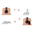 thumbnail image 4 of Yokua Guitar Pickguard Blank Material Scratch Plate Self-Adhesive Pickguard Sticker, 4 of 11