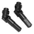 thumbnail image 2 of 40 Pcs Metal Front Axle Drive Shaft Rear Axle Shaft for WPL C14 C24 C34 B14 B24 B36 MN D90 MN99S RC Car Upgrade Parts, 2 of 5