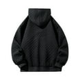 thumbnail image 3 of Mens Winter Coat Men's Japanese Hooded Baseball Jacket Loose Oversized Jacket, 3 of 4