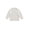 thumbnail image 1 of xiaxaixu Kid Knitting Shirt Long Sleeve Round Neck Solid Fall Loose Blouse, 1 of 9