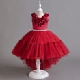 thumbnail image 5 of Esaierr Toddler Girls Tutu Dresses Kids Flower Girls Party Dress Stage Catwalk Dresses Bridesmaid Ball Gown Wedding Tulle 4-12 Years, 5 of 7