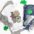 thumbnail image 2 of Camiseta de manga corta con estampado de día de San Patricio para mujer Fridja gope1894, 2 of 7