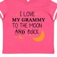thumbnail image 4 of Inktastic I Love My Grammy to the Moon and Back Boys or Girls Toddler T-Shirt, 4 of 5