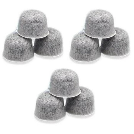 

Activated Carcoal Water Filters Replaces Capresso 4440.90 By NISPIRA 9 Filters