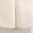 thumbnail image 3 of Brondbend Baby Vest Girls Fleece Vest V Neck Soild Color Sleeveless Cute Thick Jacket Basic Fit Fall Winter Festival Outdoor Casual Trendy Warm Plush Clothes Soft,White, 3 of 4