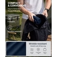 thumbnail image 6 of Men Vests Lightweight Golf Vest Windproof Sleeveless Casual Jacket Outerwear for Travel Sport Pocket, 6 of 8