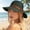 Blackish Green, variant on HuangHuanChen Sun Hats For Women Summer UPF 50 UV Protection Sun Hat Wide Brim Packable Foldable Bucket Hat Garden Sunhat for Women Beach Hat for Travel Holiday Blue One Size
