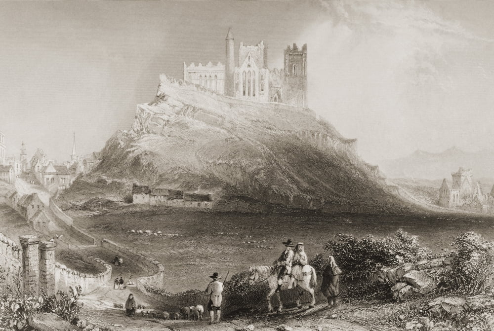 Approach To Cashel From The North Connemara County Galway Ireland Drawn By WHBartlett Engraved By C CousenFrom The Scenery And Antiquities Of Ireland By NPWillis And JStirling CoyneIllustrated From Dr