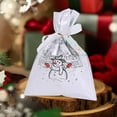 thumbnail image 5 of Christmas Candy Bags with Drawstring, Santa Elk Gift Bags for Candy, Cookies, Chocolates, Small Gifts, Holiday Party Favor Pouches, 5 of 5