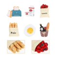 thumbnail image 3 of 6pcs Resin Cartoon Pan Refrigerator Stickers Lovely Tomato Fridge Stickers, 3 of 3