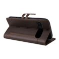 thumbnail image 4 of Étui Portefeuille Premium pour Google Pixel 8 Pro avec Fentes pour Cartes et Support, Couverture à Rabat Brun, 4 of 7