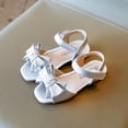 thumbnail image 3 of URMAGIC Girls Sandals Open Toe Summer Flats Dress Sandals Shoes Toddler/Little Kid/Big Kid, 3 of 8