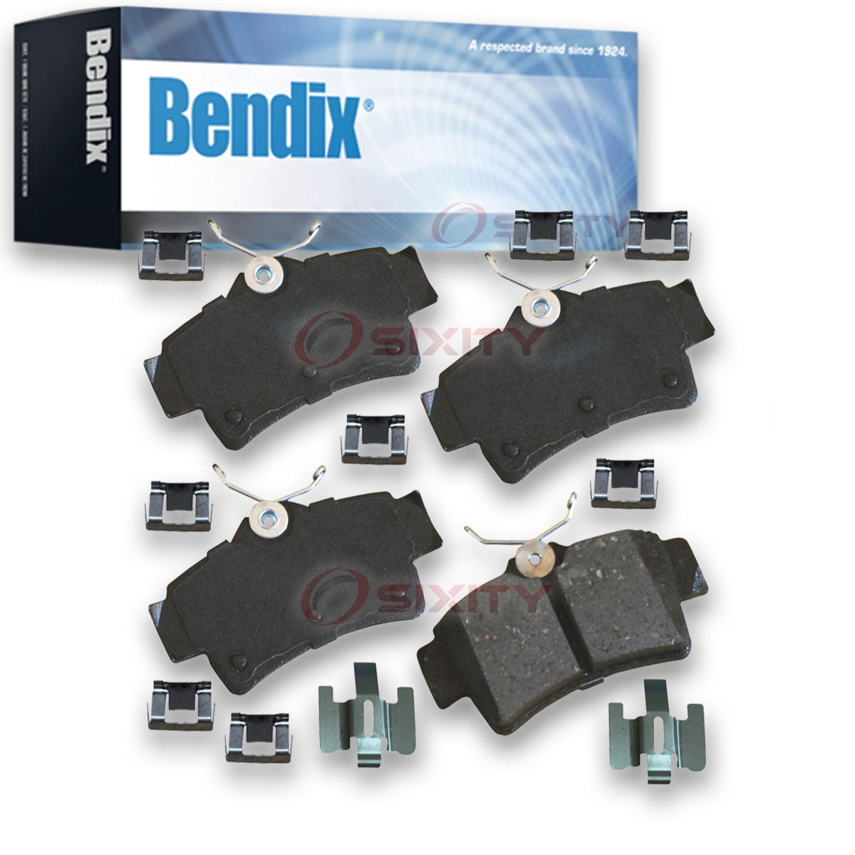 STOP SBC627A Stop Ceramic Brake Pad Fits select: 2003-2004 FORD MUSTANG COBRA SVT, 1996-1997 FORD MUSTANG COBRA