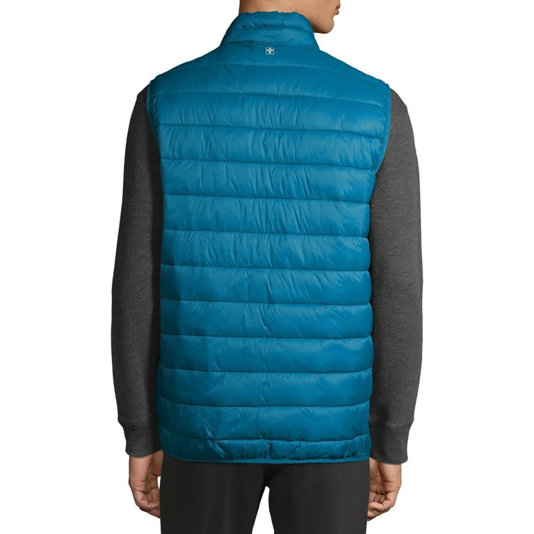 Swiss Tech Men's and Big Men's Puffer Vest, Up to 5XL 