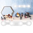 thumbnail image 3 of Mirror Lamp Bulbs, Portable Super Bright LED Makeup Fill Lamp with Four Bulbs Mirror Front Light, Vanity Mirror Front Light, 3 of 8
