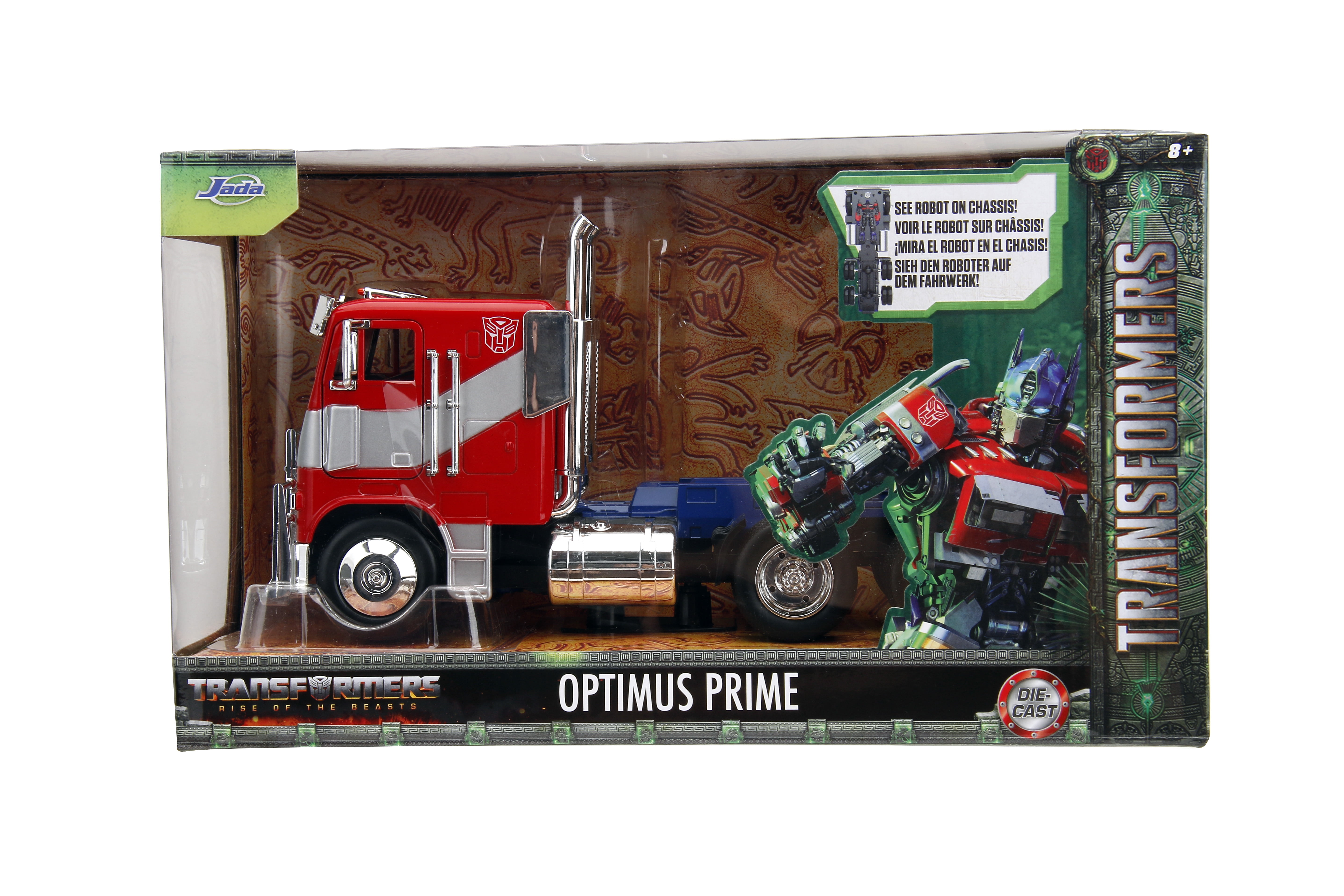 jada toys トランスフォーマー　オプティマスプライム　1/24 Jada Toys Transformers Rise of The Beast 1:24 Optimus Prime, Robot