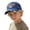 Blue, variant on Boys Girls Baseball Hat Casual Classic for Kids Sport Ball Cap Breathable Mesh Back Youth Adjustable Plain Baseball Hats Summer Spring Cap Black One Size