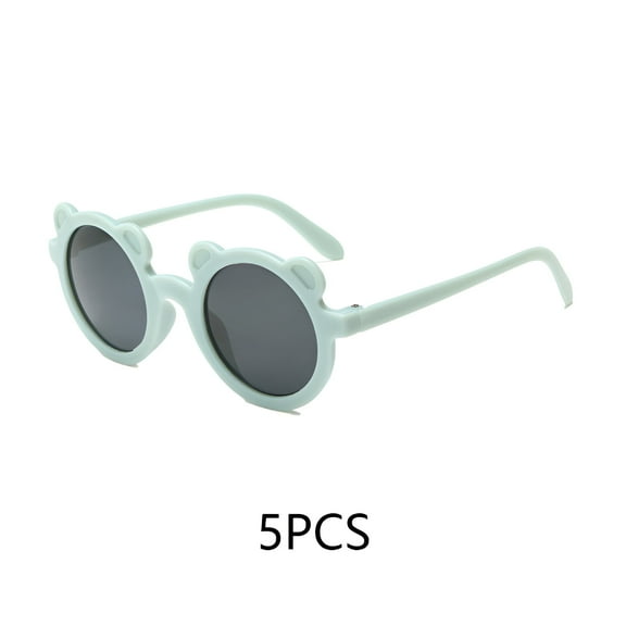 GJX 5Pcs Baby Sunglasses,Toddler Sunglasses Age 2-4,Infant Sunglasses,Style1