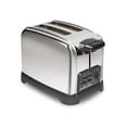 thumbnail image 1 of 7.63 x 6.89 x 11.1 in. Stainless Steel 2 Slot Toaster, Black & Silver, 1 of 1