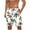 DIOAZUD--White, variant on DIOAZUD Board Shorts Men Quick Dry Swim Trunks 5 Inch Swim Shorts with Pockets Men's Hawaii Bathing Suit Drawstring Elastic Waist Swimwear Surfing Shorts No Liner