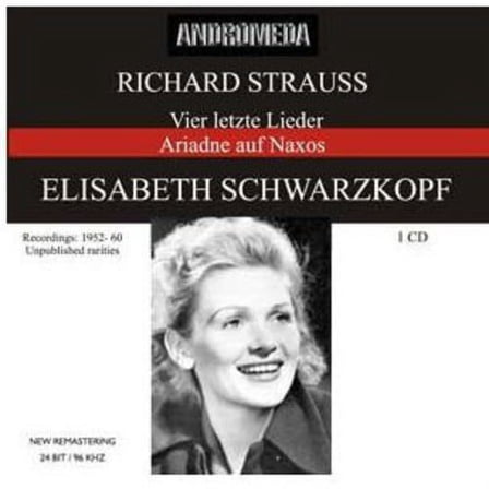 Richard Strauss - Vier Letzte Lieder Ariadne Au - Music & Performance - CD