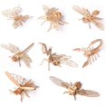 thumbnail image 1 of Toy Montessori 3D Wooden Puzzle Insect Animal Handmade Educational Assembly Toys Assembly Kit DIY Jigsaw Board for Children heqiyong LED, 1 of 2