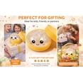 thumbnail image 7 of AoDai Sparkling Dumpling Soft-Boiled Toy - Randomly flashing dumpling box set, 10 colors of soft-boiled dumpling toys (4 pieces randomly included), 7 of 7