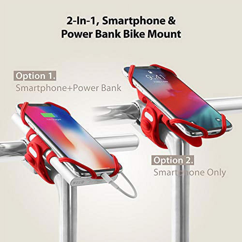 Bike phone holder power bank hot sale