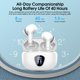 thumbnail image 4 of Auriculares inalámbricos BESNOOW Bluetooth 5.4 HiFi Stereo IP7 blancos, 4 of 7