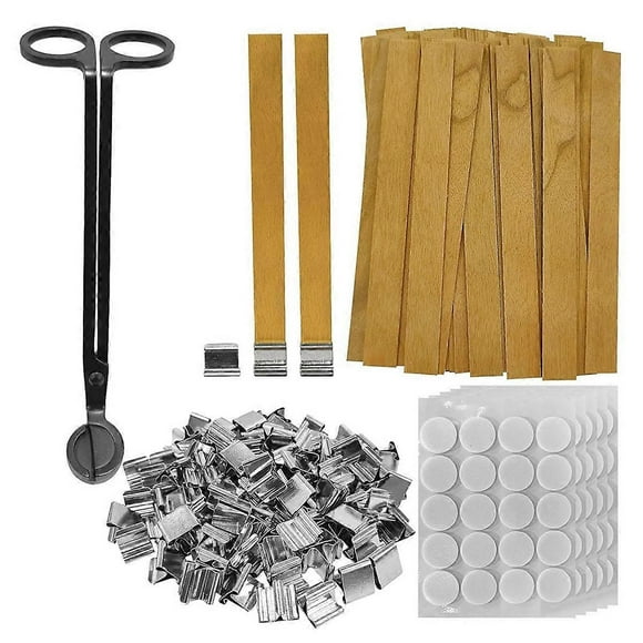 Wooden Candle Wicks, Wood Wicks for Candles, Thickened Wood Wicks