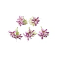 thumbnail image 2 of 11 Colors Mini Artificial Flower Picks 5Pcs | 3-Head Silk Faux Flowers for DIY Corsage, Wedding Bouquet & Floral Arrangement, Realistic Small Flower Stems for Crafts, 2 of 6