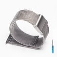 thumbnail image 1 of Correa milanesa de 22 mm y 20 mm para Samsung Galaxy Watch 6, 5, 4, 44 mm, 40 mm, S3 Active 2, pulsera Amazfit, Huawei GT 2, 3, 4, 46 mm y 2e, 1 of 5