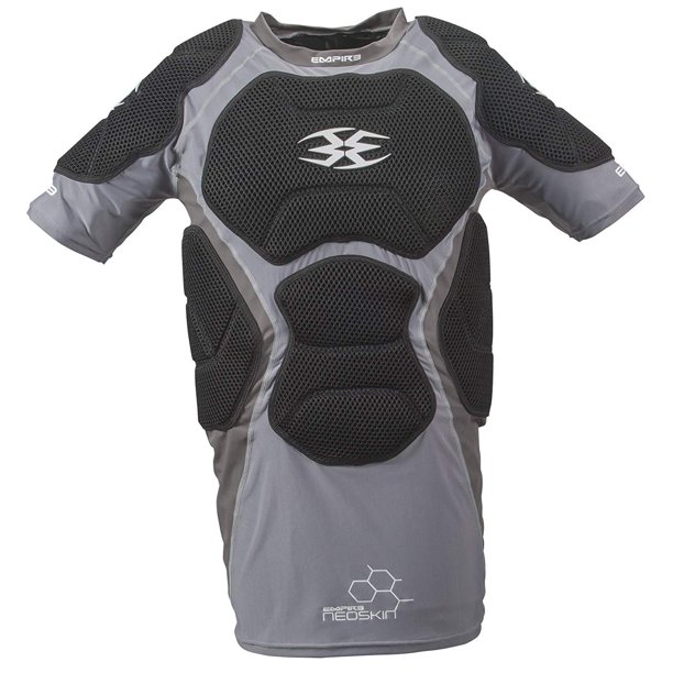 Empire Paintball Neoskin Chest Protector Black/Grey Large/XL
