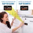 thumbnail image 5 of Sorry We're Dirty/Come in We're Clean Dishwasher Magnet Sign That Will Never Fall (Upgraded Magnets) - Magnetic Dirty/Clean Indicator | Doesn’t Peel | 4.5*2.5 Inches - Diner Style, 5 of 10