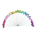 thumbnail image 3 of 24 PCS Butterfly Garden Stakes Adornos de césped Decoraciones al aire libre para la fiesta De colores, 3 of 8