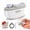 White, variant on Electric Smart Nail Clippers for Adults Seniors, 2026 New 2 Speeds Power Automatic Nails Trimmer with Polisher, Light, Clip Storage, Rechargeable Toenail Clippers for Thick Toenails